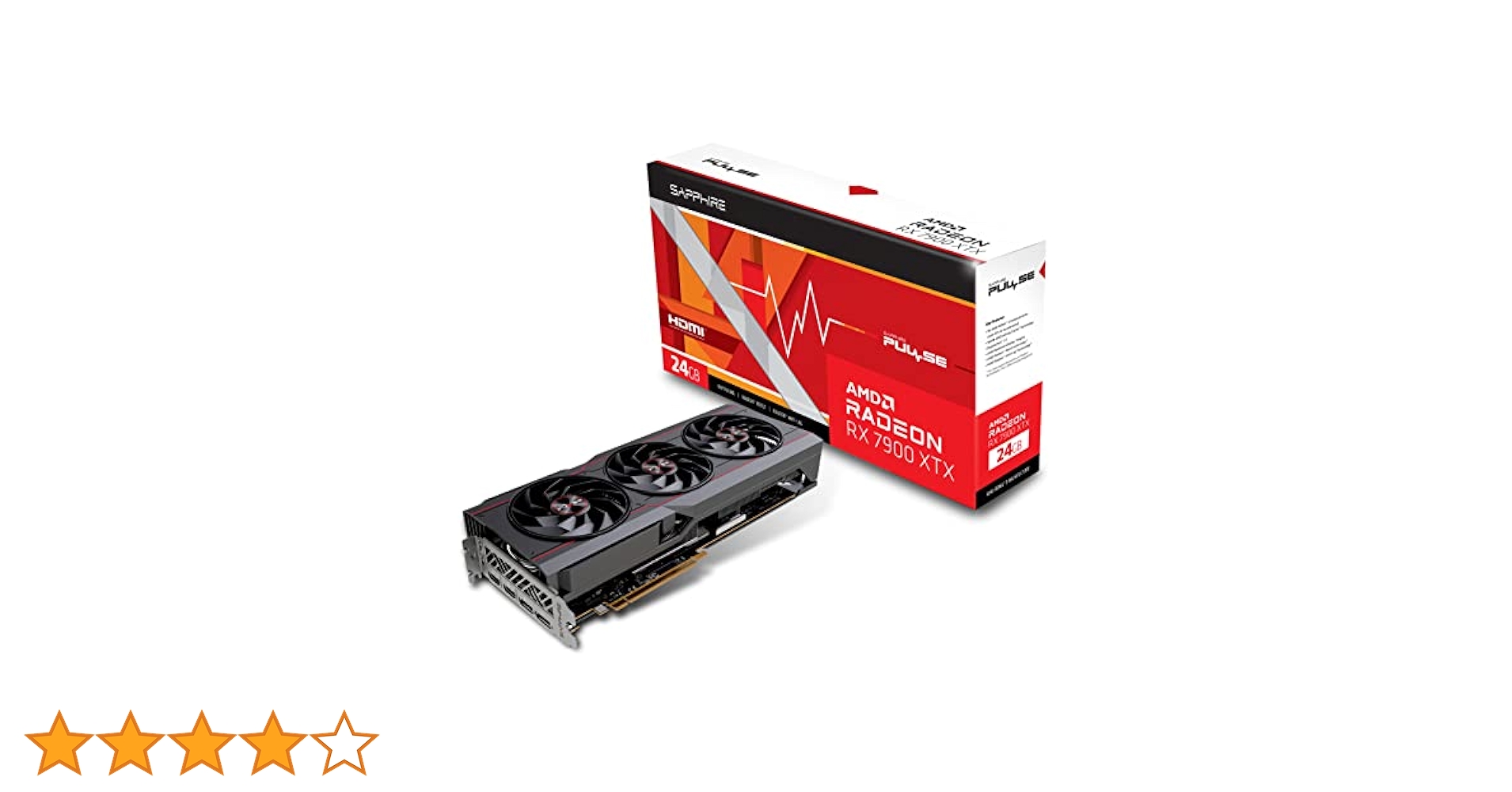 PCパーツ SAPPHIRE - Sapphire PULSE AMD Radeon RX 7900XTX Sapphire 11323-02-20G Pulse AMD Radeon RX 7900 XT Gaming